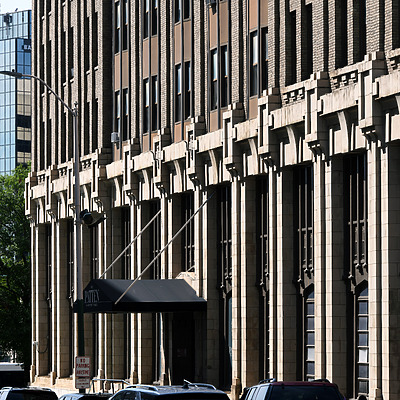 Patten Towers by John W. Cahill