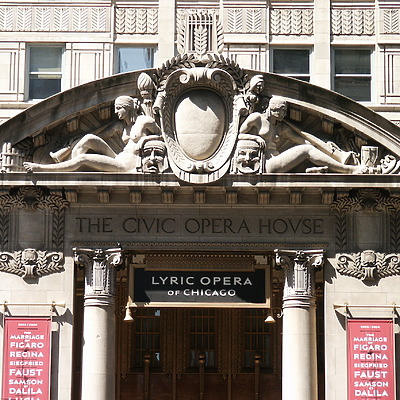 Civic Opera Building by Daniel Kieckhefer
