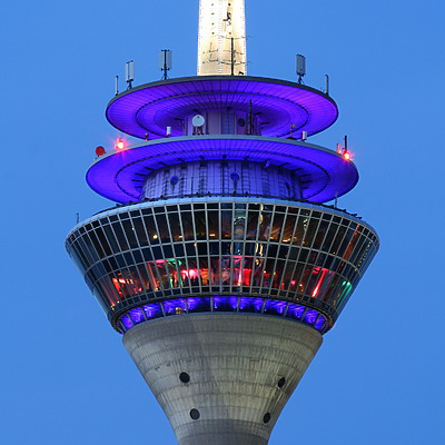 Rheinturm by Michiel van Dijk