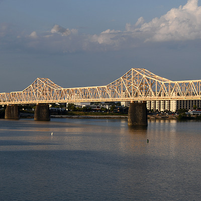 George Rogers Clark Memorial Bridge by John W. Cahill