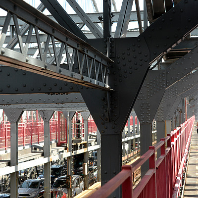 Williamsburg Bridge by John W. Cahill