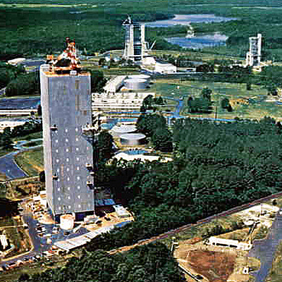 Saturn V Dynamic Test Stand by Mike Roberts