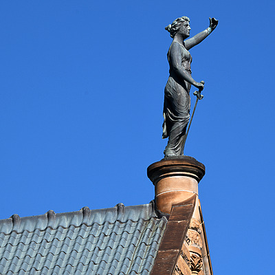Trumbull County Courthouse by John W. Cahill