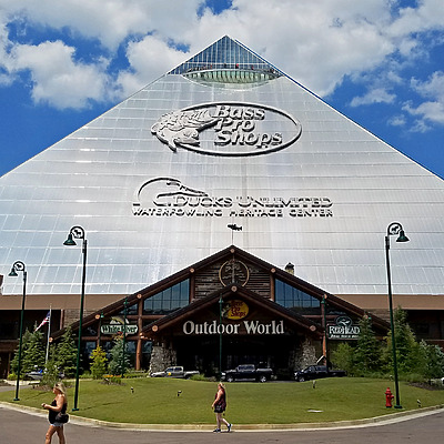 Memphis Pyramid by Ryan Hildebrand