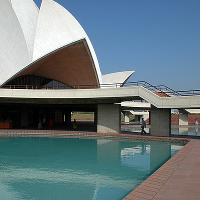 Lotus Temple by John Bek