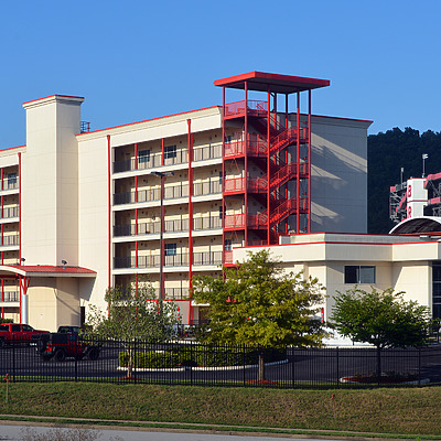Race Day Center I by John W. Cahill