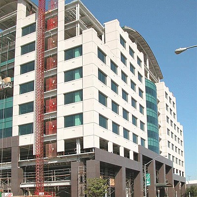 Tower at Convention Center Court by Jim Schwartz
