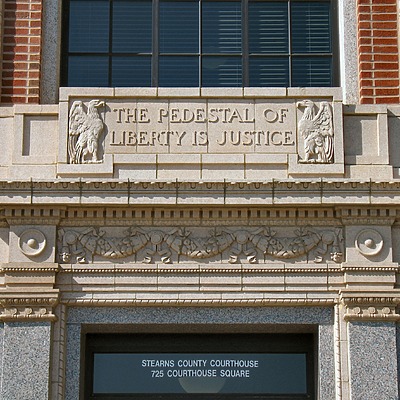 Stearns County Courthouse by James Peacock