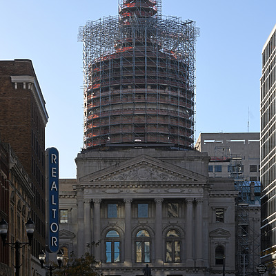 Indiana State House by John W. Cahill