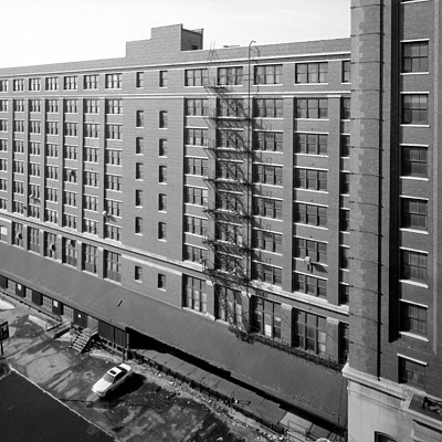 Sears Merchandise Building Tower by Library of Congress, Prints and Photographs Division, HABS, Leslie Schwartz