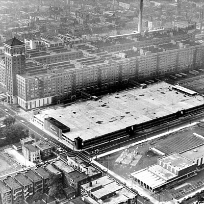 Sears Merchandise Building Tower by Library of Congress, Prints and Photographs Division, HABS