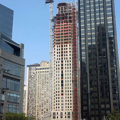 The Tower of 15 Central Park West by Nate Lindsey