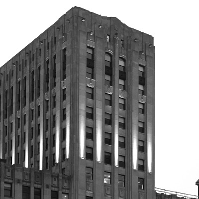 Detroit Free Press Building by Nate Lindsey