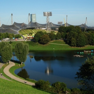 Olympiastadion by Daniel Kieckhefer