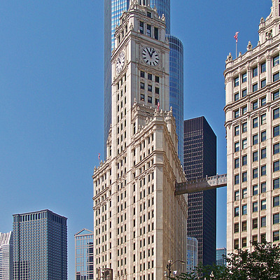 Wrigley Building by Ryan Hildebrand