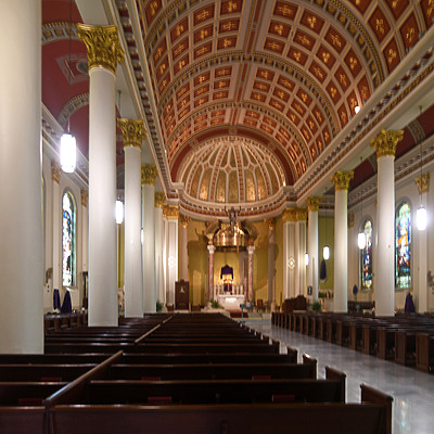 Cathedral-Basilica of the Immaculate Conception by John W. Cahill
