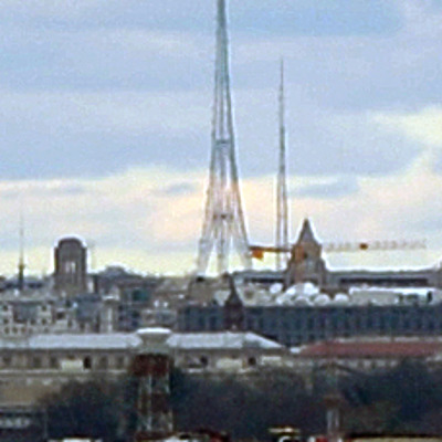 Hughes Memorial Tower by John W. Cahill