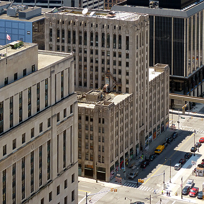 Detroit Free Press Building by Nate Lindsey