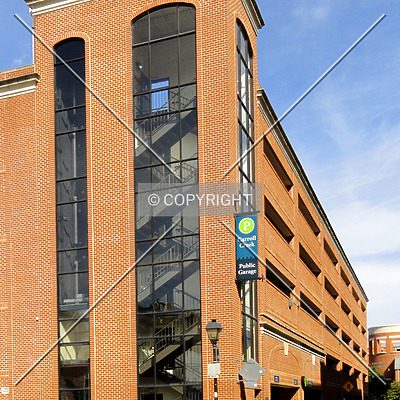 Carroll Creek Parking Deck by Chris Patriarca