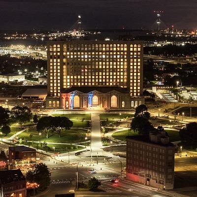 Michigan Central Station by Stephen McGee