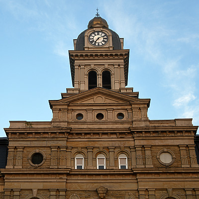 Allen County Courthouse by John W. Cahill