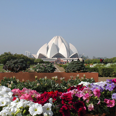 Lotus Temple by John Bek