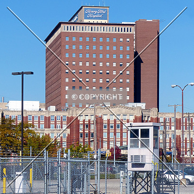 Henry Ford Hospital Clinic Tower by Nate Lindsey