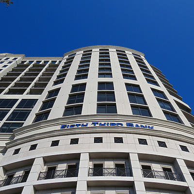 Plaza at Five Points by James Peacock