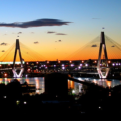 Anzac Bridge by John Bek
