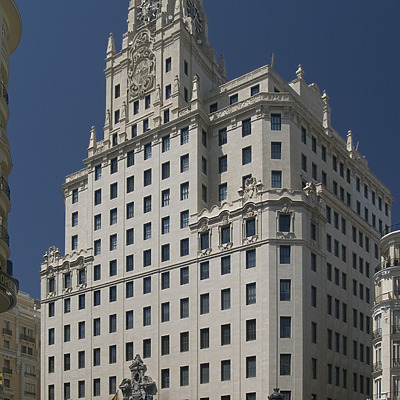 Telefonica Building by Cesar Serrano