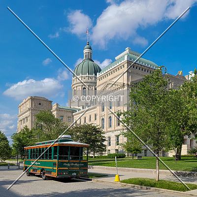 Indiana State House by Ryan Hildebrand