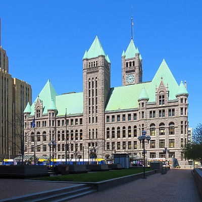 Minneapolis City Hall by James Peacock