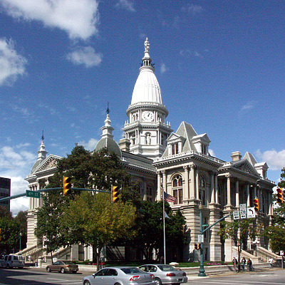 Tippecanoe County Courthouse by Marshall Gerometta