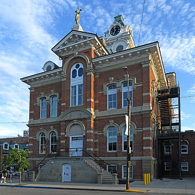 Athens County Courthouse by John W. Cahill
