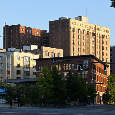 Patten Towers by John W. Cahill