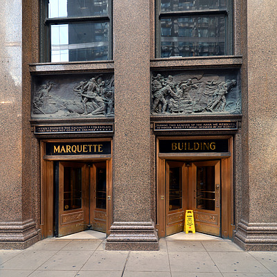 Marquette Building by John W. Cahill