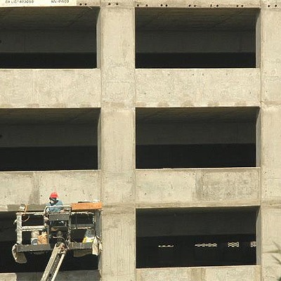 Tower at Convention Center Court by Jim Schwartz