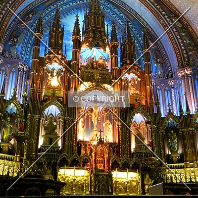 Basilique Notre-Dame-de-Montréal by Florian Barbier