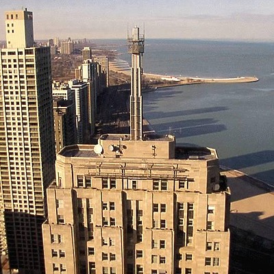 Palmolive Building by Daniel Kieckhefer