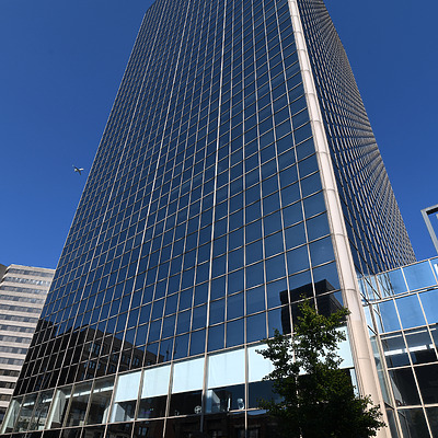 B & W Tower by John W. Cahill