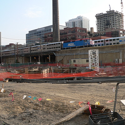 Left Bank at K Station by B. Victor Adams