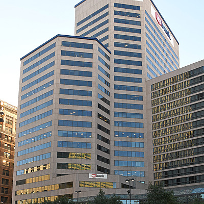 US Bank Tower/Westin Hotel by John W. Cahill