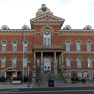 Athens County Courthouse by John W. Cahill