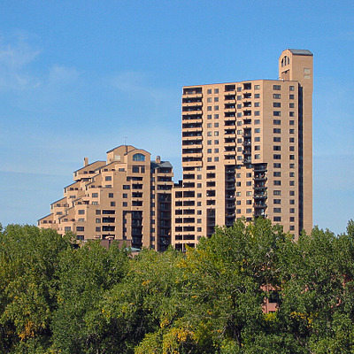 The Falls and the Pinnacle by James Peacock