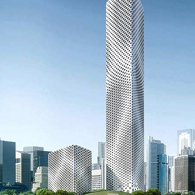 Sino-Steel International Tower by MAD, Ltd.
