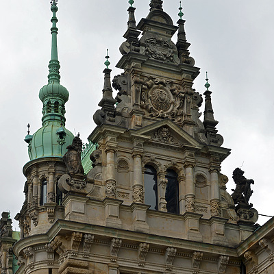 Hamburg City Hall by John W. Cahill