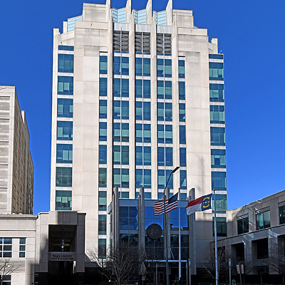Wake County Justice Center by John W. Cahill