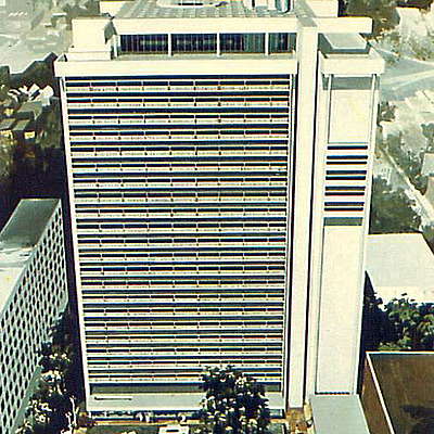 Hyatt Regency Atlanta by Curteich/ John McDowell Projects