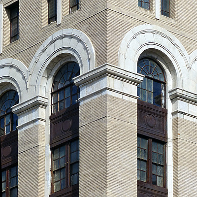 Detroit Building by Nate Lindsey