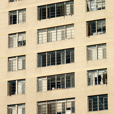 Twin Towers East by Daniel Kieckhefer